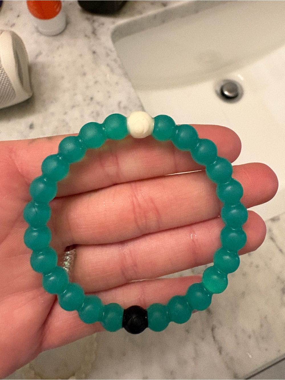 Lokai Teal Bracelet Size M